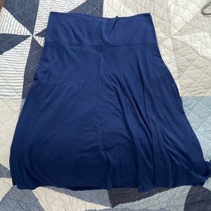 Old navy blue skirt